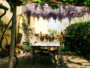 A garden outside Locanda Casanuova
