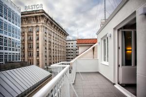 En balkong eller terrasse på Hotel Lois