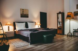 Postel nebo postele na pokoji v ubytování Mansion Josephina