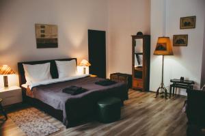 Postel nebo postele na pokoji v ubytování Mansion Josephina