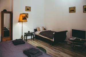 Postel nebo postele na pokoji v ubytování Mansion Josephina