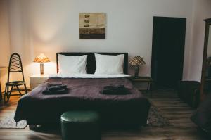 Postel nebo postele na pokoji v ubytování Mansion Josephina