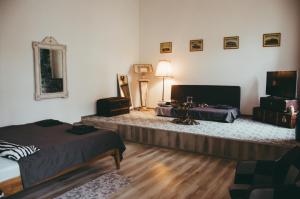 Postel nebo postele na pokoji v ubytování Mansion Josephina