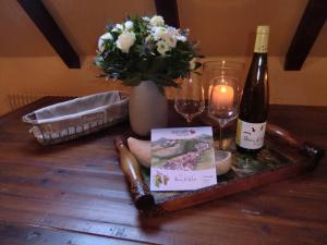 Nápoje v ubytování Gîte FLEUR DE VIGNES