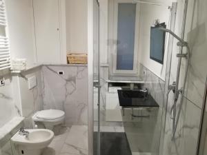 A bathroom at B&B Casa Nizza