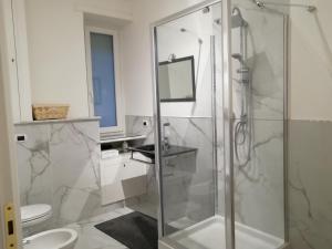 A bathroom at B&B Casa Nizza
