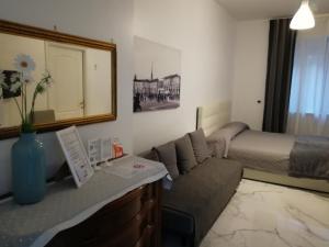 A seating area at B&B Casa Nizza