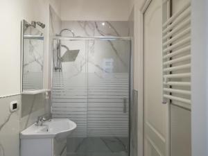 A bathroom at B&B Casa Nizza