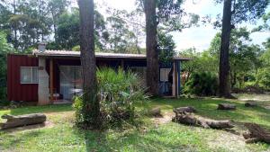 Zahrada ubytování Ekontainer Hospedaria Praia Do Rosa