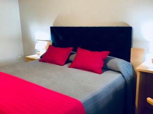 Cama o camas de una habitación en Hotel Viñas 17