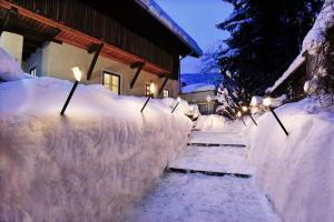 Landhaus Mooslechner during the winter