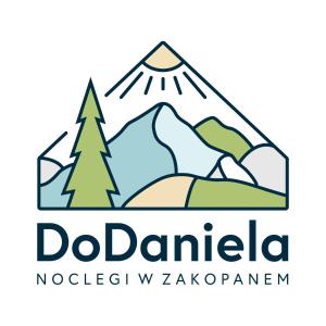 a logo for the dolomites region of dolomica with mountains at Do Daniela in Zakopane