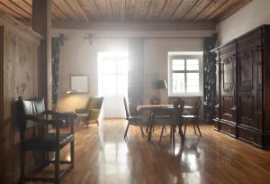 Posezení v ubytování Residence Fink Central Apartments