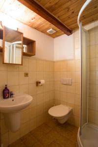 Ένα μπάνιο στο Apartmány Pelíšek