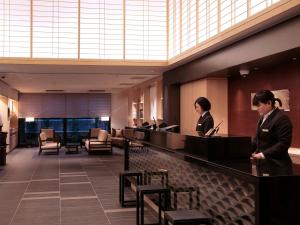 京都四條新町穎特飯店大廳或接待區