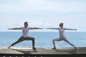 入住Puri Santrian Beach Resort And Spa的客人
