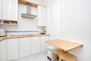 Kuchyň nebo kuchyňský kout v ubytování iloftmalaga Carretería - Rosaleda