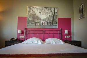 Postel nebo postele na pokoji v ubytování Auberge de la Lesse