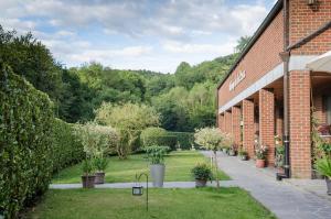 Zahrada ubytování Auberge de la Lesse