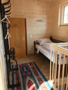 Posteľ alebo postele v izbe v ubytovaní Landhaus Grüt