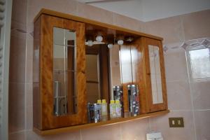 Kylpyhuone majoituspaikassa Villa Serena
