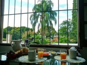 อาหารเช้าซึ่งให้บริการแก่ผู้เข้าพักที่ Casa de las Palmeras