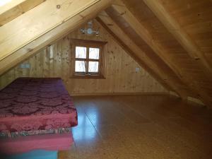 Postel nebo postele na pokoji v ubytování Ásólfsskáli Cottage