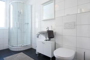 Kúpeľňa v ubytovaní Vienna City Apartments 1100 Vienna + 37 fotografií