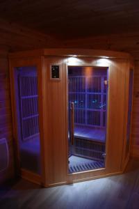 Postel nebo postele na pokoji v ubytování AUBRAC Spa