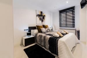 Ένα ή περισσότερα κρεβάτια σε δωμάτιο στο Rent Apartment-Flat Salamanca
