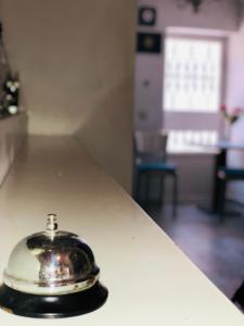 a tea pot sitting on top of a counter at The House of Tulpan in Istanbul +38 photos