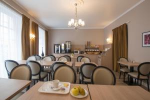Příslušenství pro přípravu čaje a kávy v ubytování Hotel Paganini