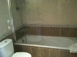 Kúpeľňa v ubytovaní Hostal Mont-Rock