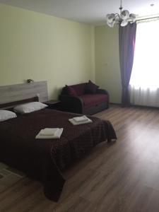 Postel nebo postele na pokoji v ubytování Hotel Karpaty