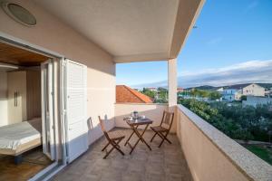 Balkón nebo terasa v ubytování Apartments Jakovčev