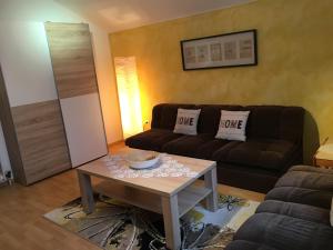 Posezení v ubytování Ferienwohnung Piontek