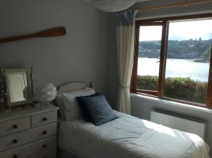 Postel nebo postele na pokoji v ubytování sea haven