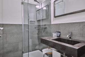 Koupelna v ubytování Hotel Miramonti