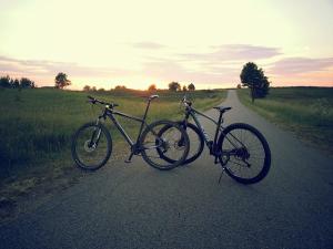 Jazda na bicykli v okolí ubytovania Agroturystyka Ogrodniki