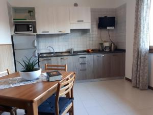Kuchyň nebo kuchyňský kout v ubytování 3MÙZEN apartments