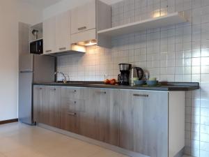 Kuchyň nebo kuchyňský kout v ubytování 3MÙZEN apartments