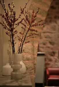 Posezení v ubytování Hotel Archontiko Anyfanti