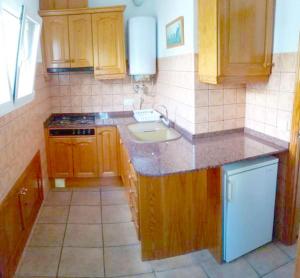Kuchyňa alebo kuchynka v ubytovaní Apartments Benimeit