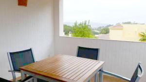 Balkón alebo terasa v ubytovaní Apartments Benimeit