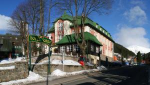 Hotel Hořec v zime