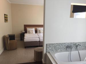 Voodi või voodid majutusasutuse B&B Sabbajon toas