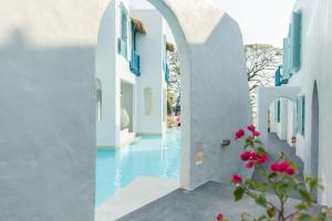 Bazén v ubytování Resort de Paskani nebo v jeho okolí