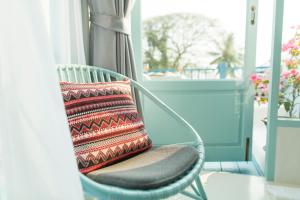 Balkón nebo terasa v ubytování Resort de Paskani