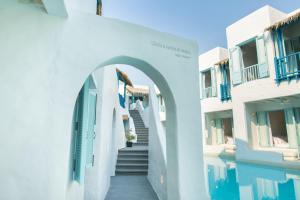 Bazén v ubytování Resort de Paskani nebo v jeho okolí