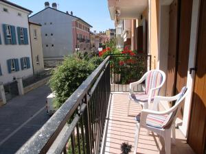 A balcony or terrace at Alessia